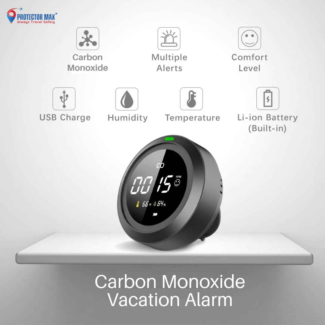 Protector Max™ (Carbon Monoxide Alarm for Travelers)