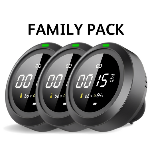 Protector Max™ - Carbon Monoxide Poison Alarm (3 Alarms)